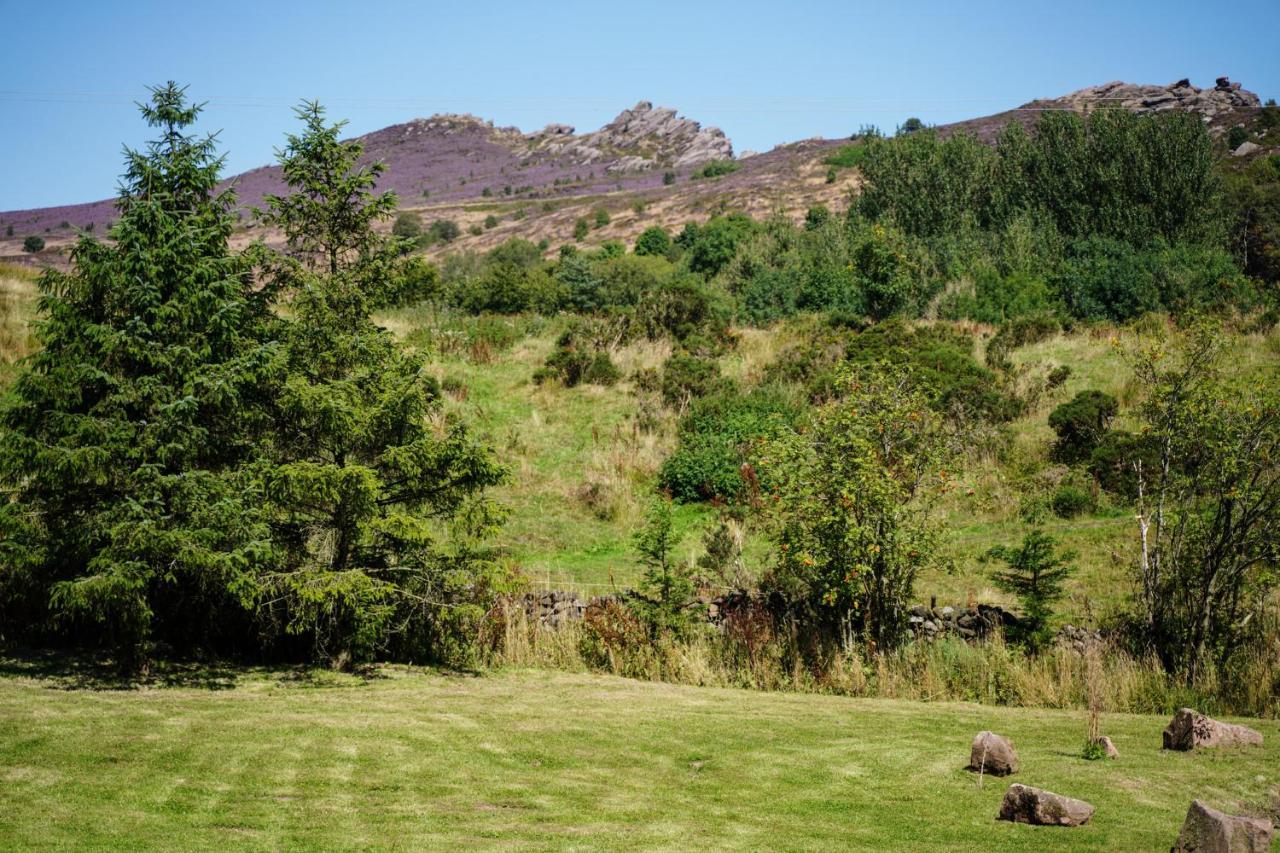 Lavender Retreat With Private Hot Tub Pension Upper Hulme Buitenkant foto